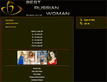 Tablet Screenshot of bestrussianwoman.com
